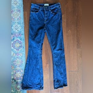 Free People Mid Rise Bell Bottoms